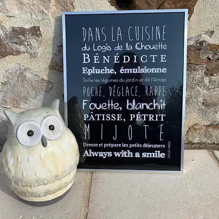 Le Logis De La Chouette 招待所 Baugé